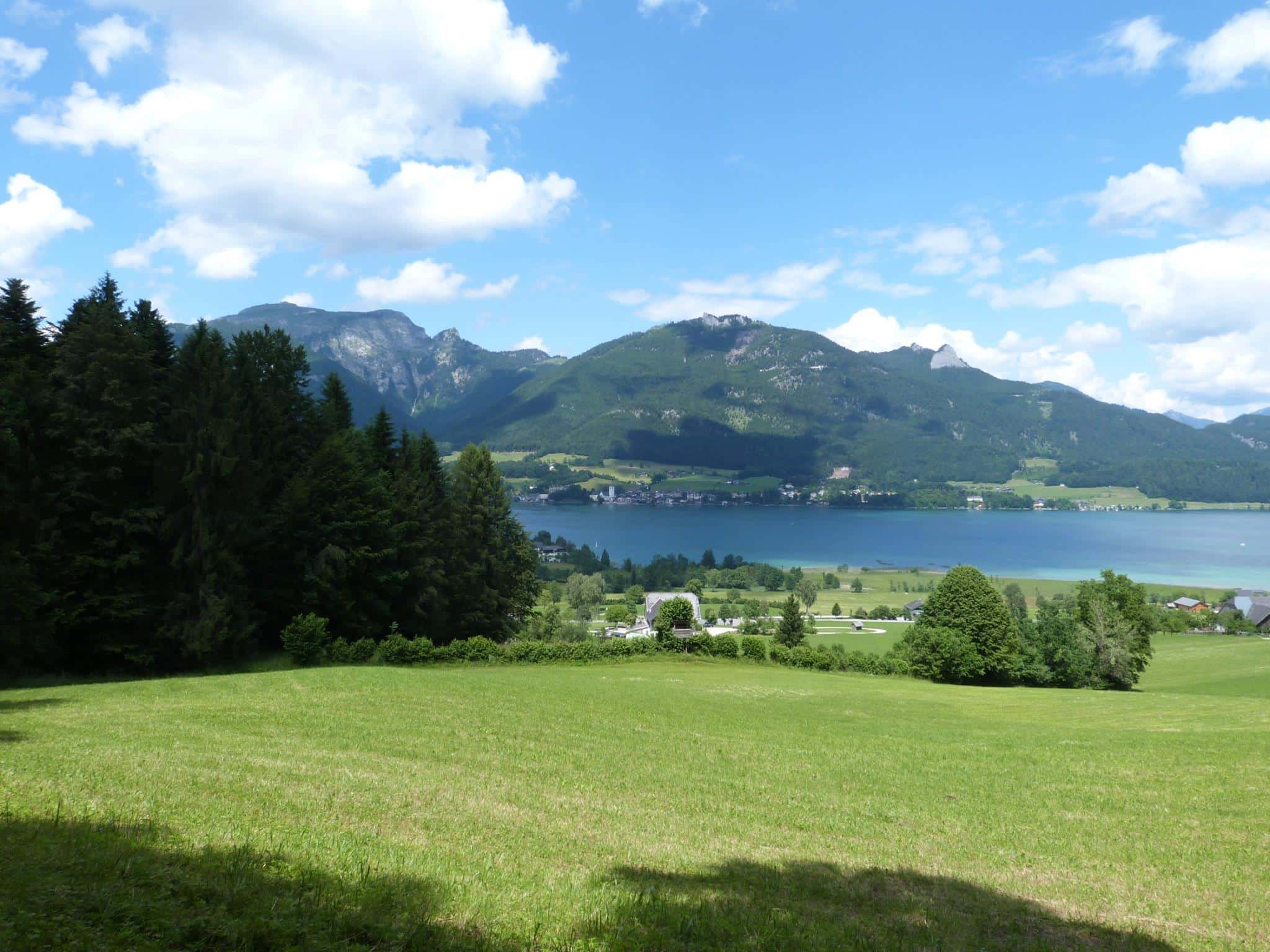 Abersee bei St. Gilgen am Wolfgangsee in Salzburg-Umgebung