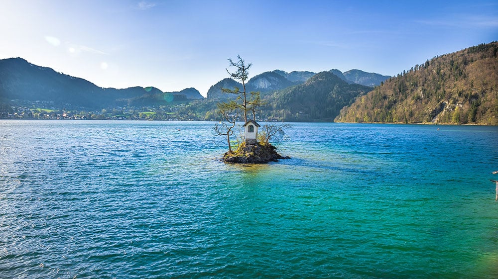 Am Wolfgangsee im Salzkammergut